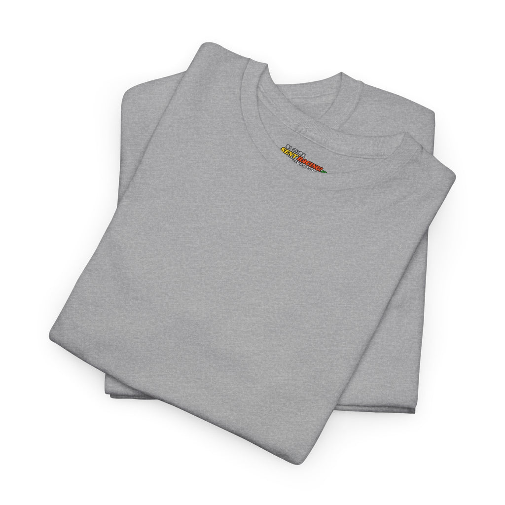 Sentracing.us green Miata cartoon T-shirt